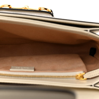 Gucci GG Supreme Monogram Horsebit 1955 Shoulder Bag Beige Mystic White 5 of 11