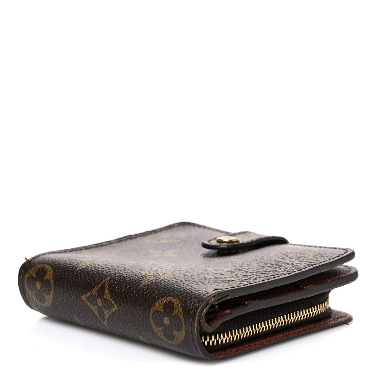 Monogram Compact Zippe Zipped Wallet