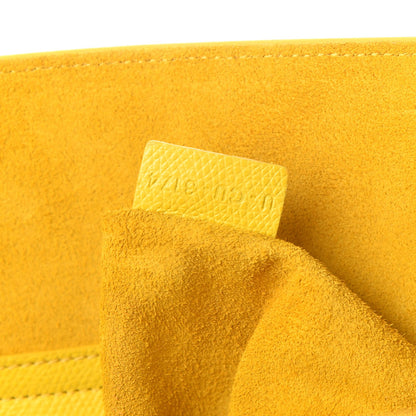 Celine Grained Calfskin Medium Phantom Luggage Yellow 8 of 9