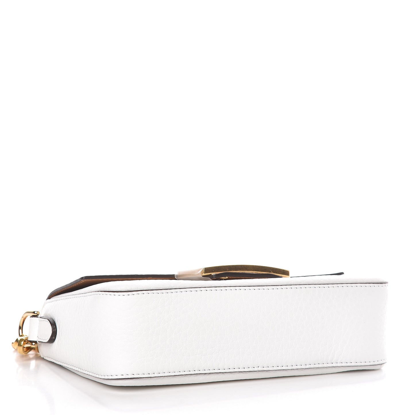 Cuoio Romano Mini Baguette White
