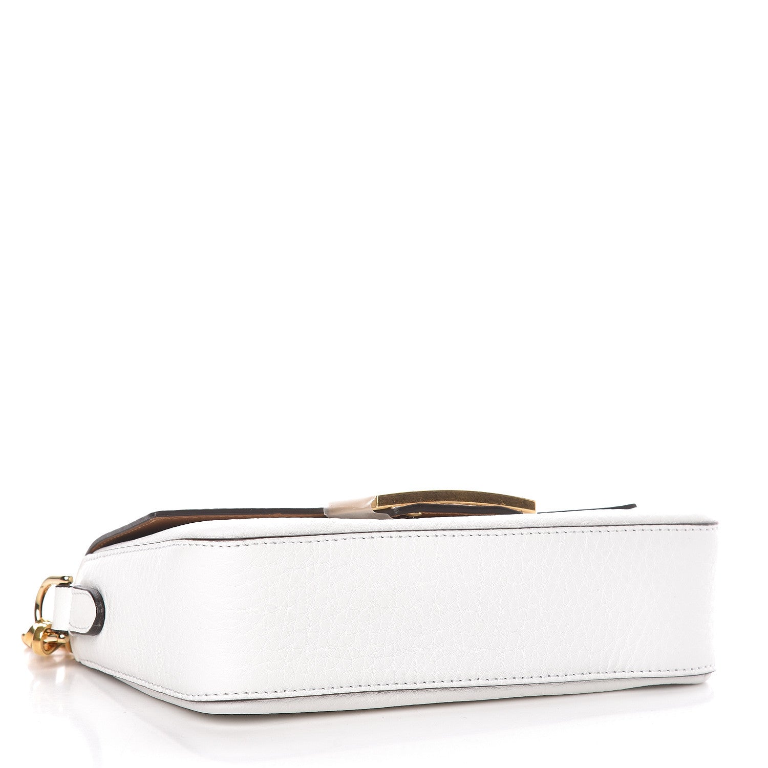 Fendi Cuoio Romano Mini Baguette White 4 of 11