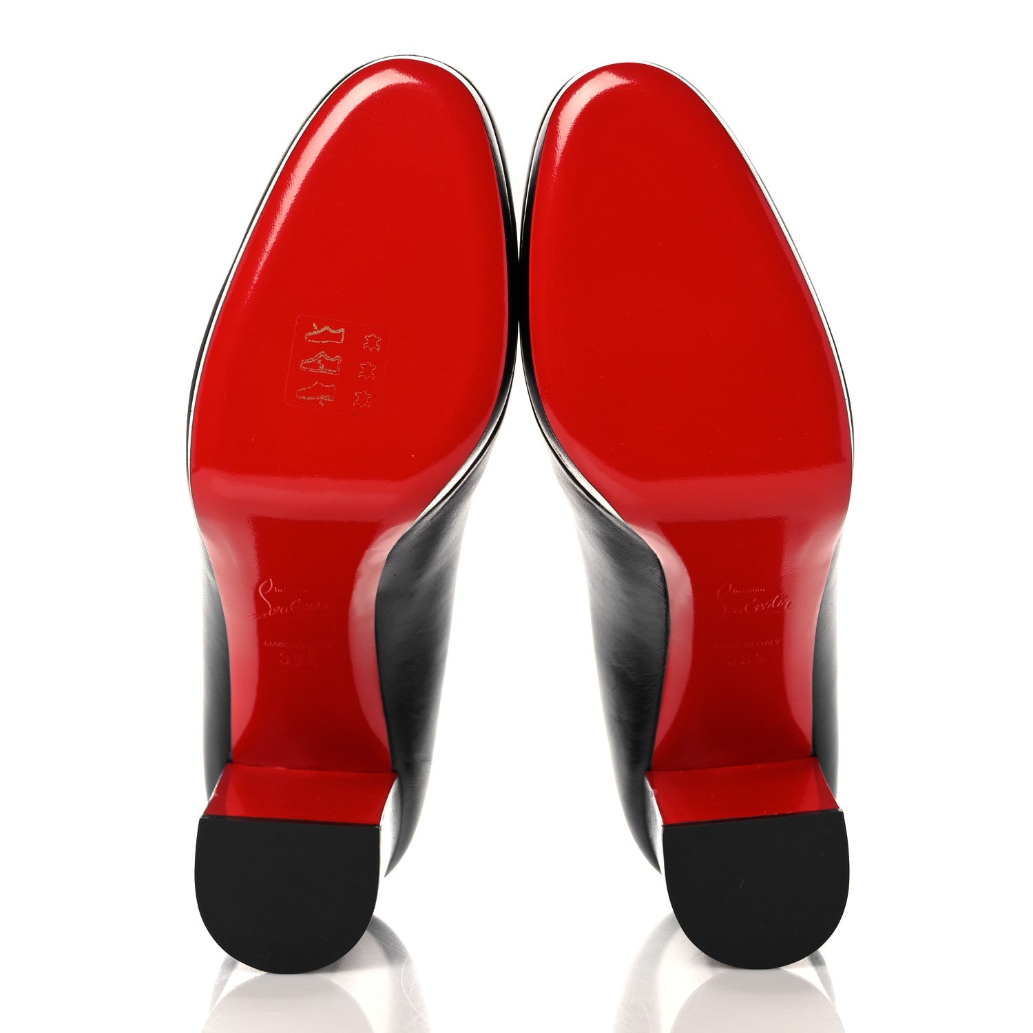 Christian Louboutin Nappa Kabetts 100 Pumps 39.5 Black Lucido 5 of 10