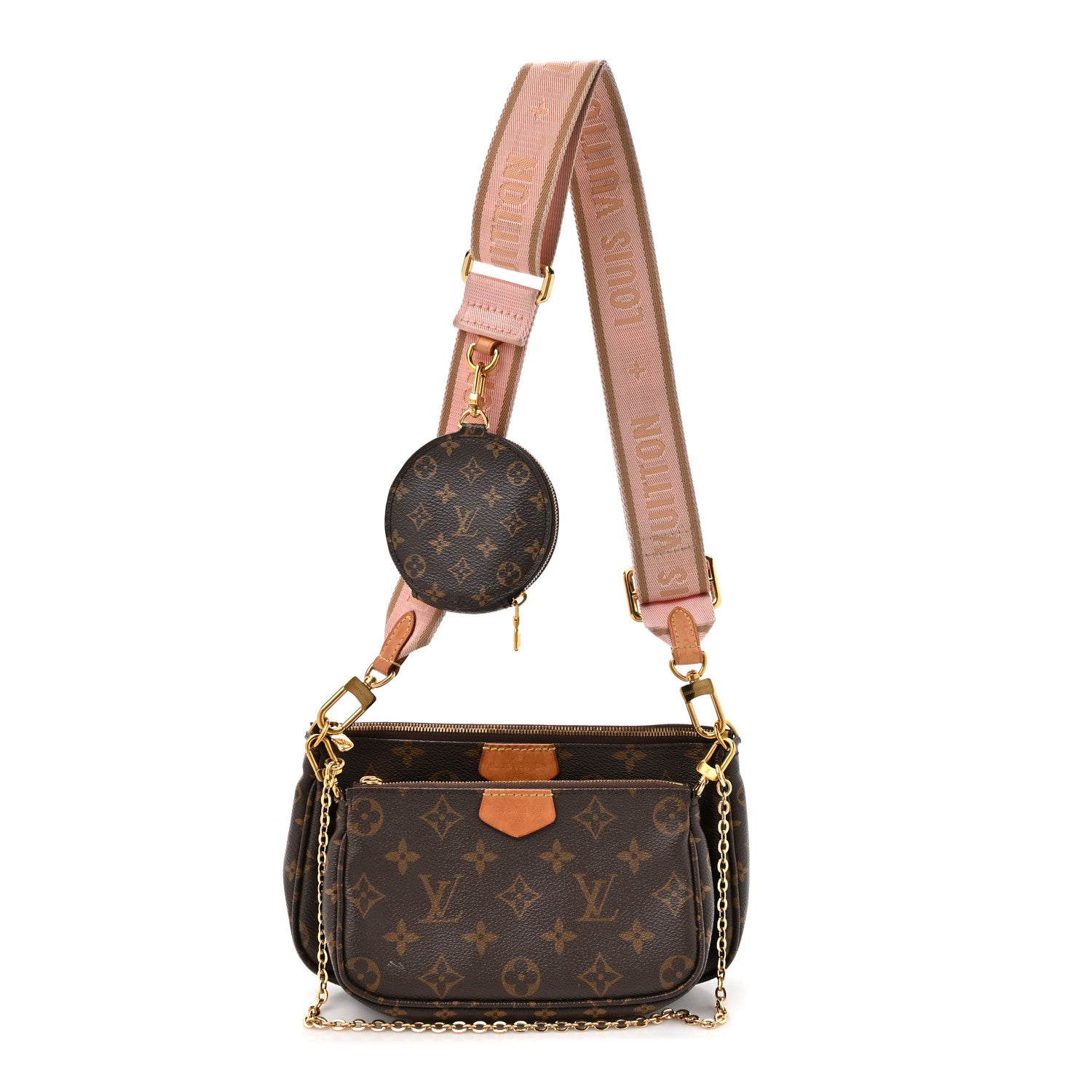 Louis Vuitton Monogram Multi Pochette Accessories Rose Clair 1 of 12