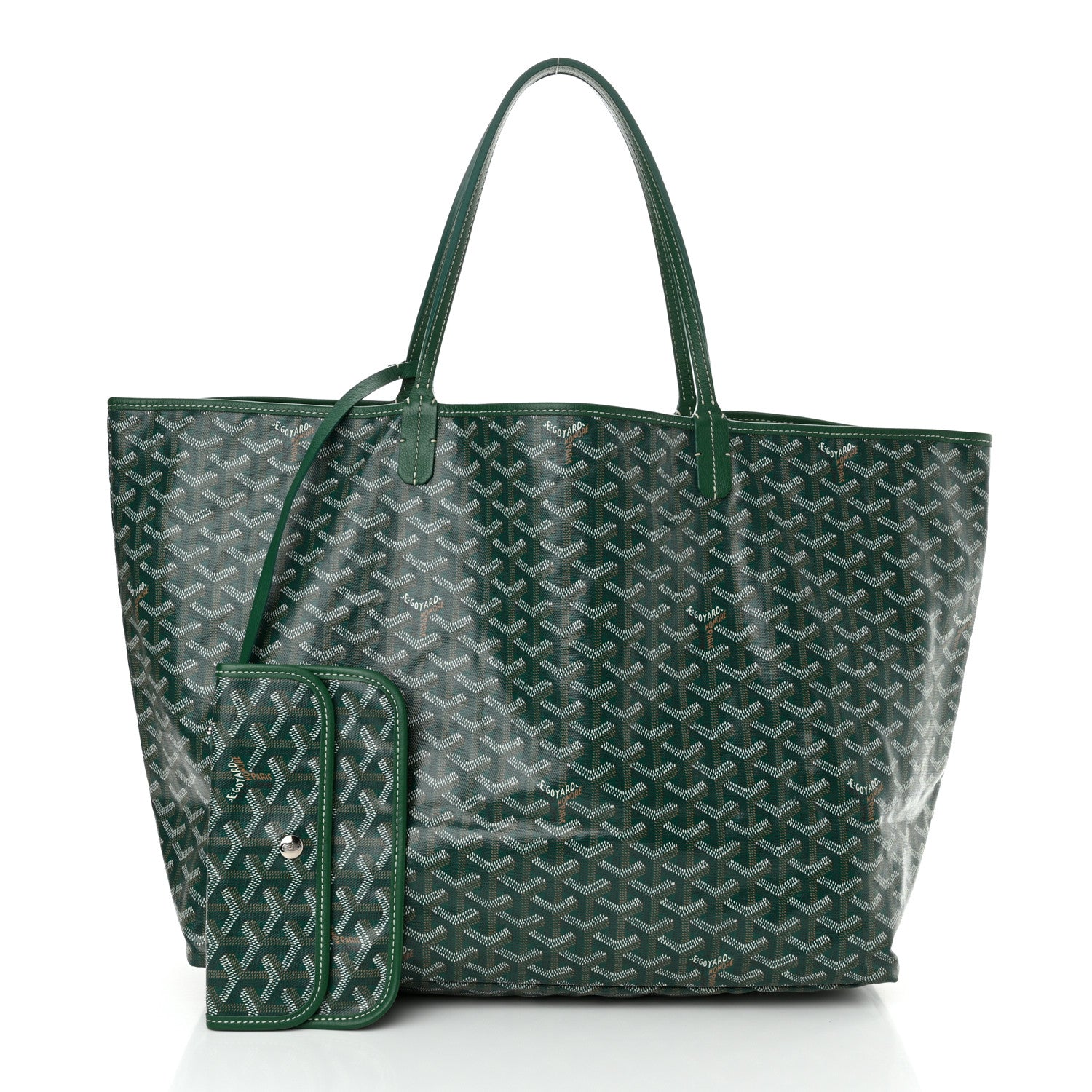 Goyard Goyardine Saint Louis GM Green 2 of 16