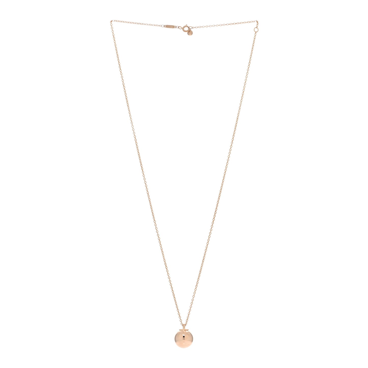 18K Rose Gold 8mm HardWear Ball Pendant Necklace