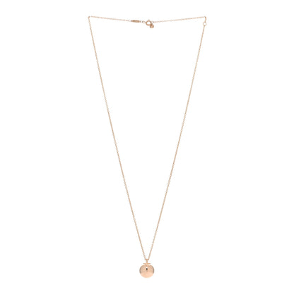 Tiffany 18K Rose Gold 8mm HardWear Ball Pendant Necklace 3 of 5