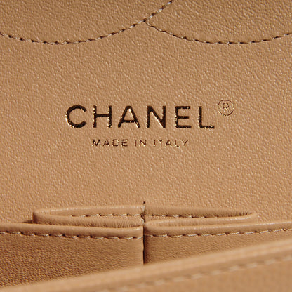 Chanel Caviar Quilted Jumbo Double Flap Beige Clair 7 of 9