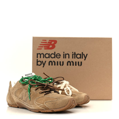 Miu Miu X NEW BALANCE Scamosciato 530 SL Sneakers 37 Ecru 10 of 10
