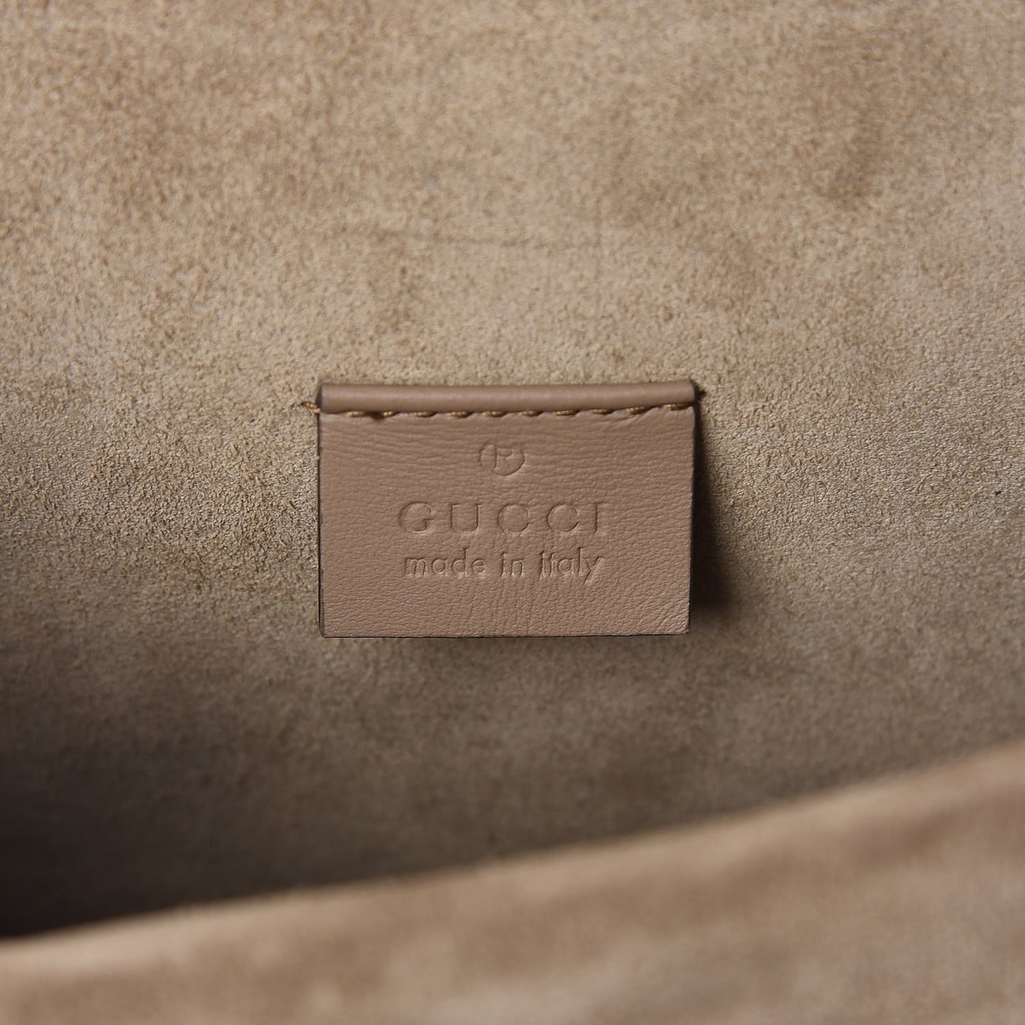 GG Supreme Monogram Mini Dionysus Shoulder Bag Taupe