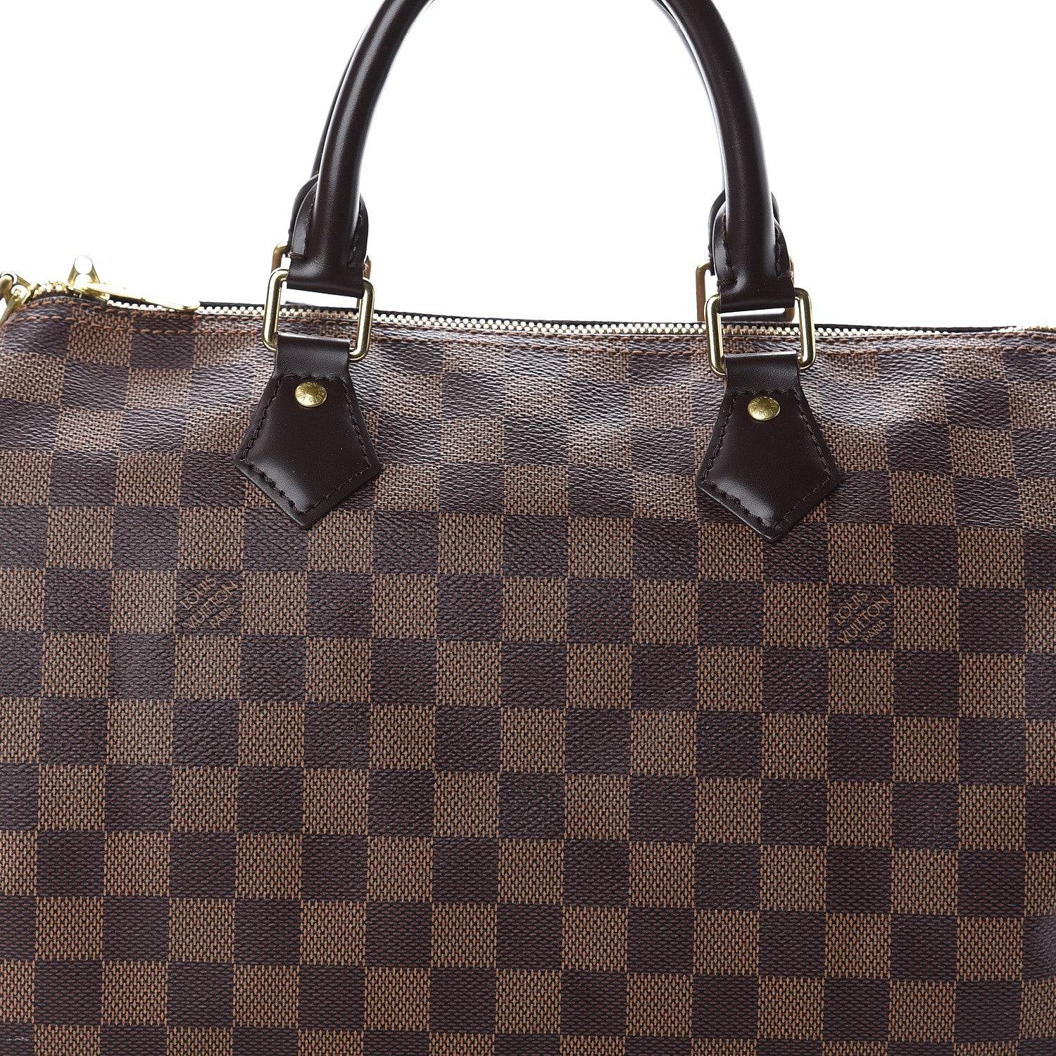 Louis Vuitton Damier Ebene Speedy Bandouliere 30 7 of 9