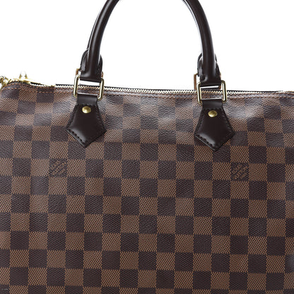 Louis Vuitton Damier Ebene Speedy Bandouliere 30 7 of 9