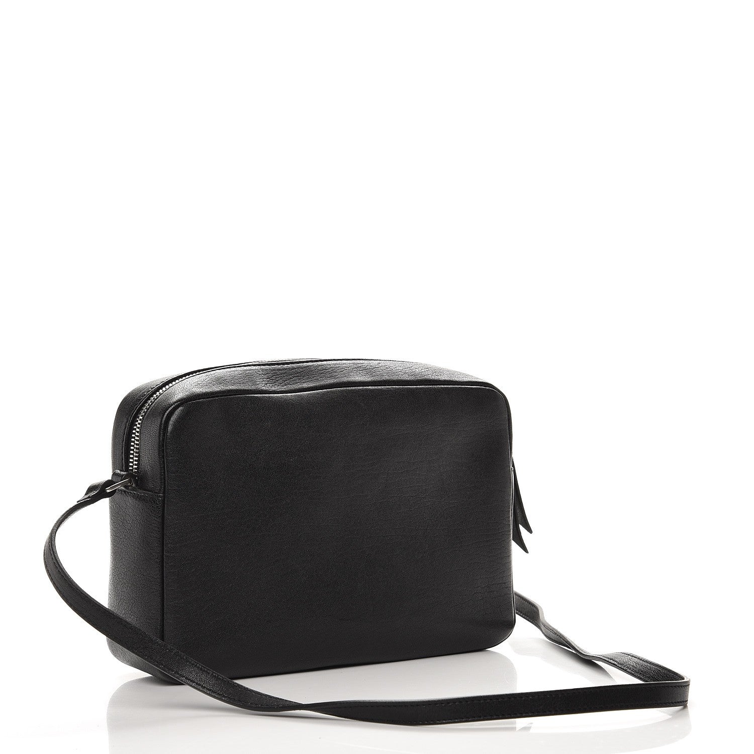 Saint Laurent Lambskin Monogram Small Lou Camera Bag Black 3 of 6