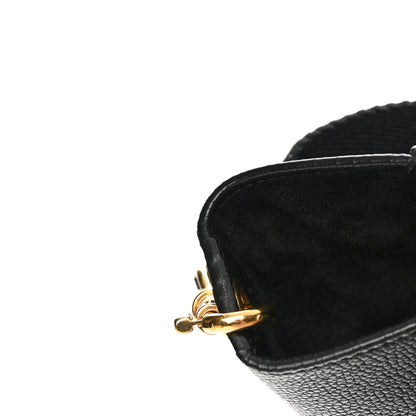 Celine Soft Grained Calfskin Sangle Bucket Bag Black 12 of 13