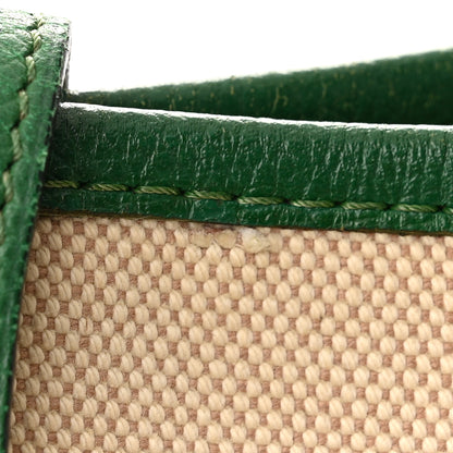 Hermes Courchevel Toile Evelyne GM Vert Bengale 11 of 15