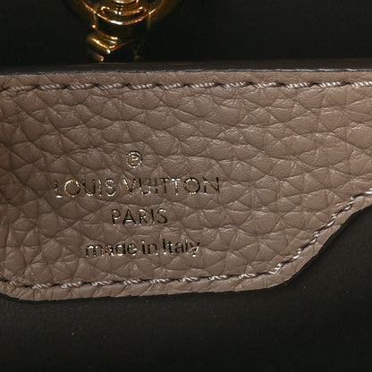 Louis Vuitton Taurillon Capucines BB Galet 7 of 10