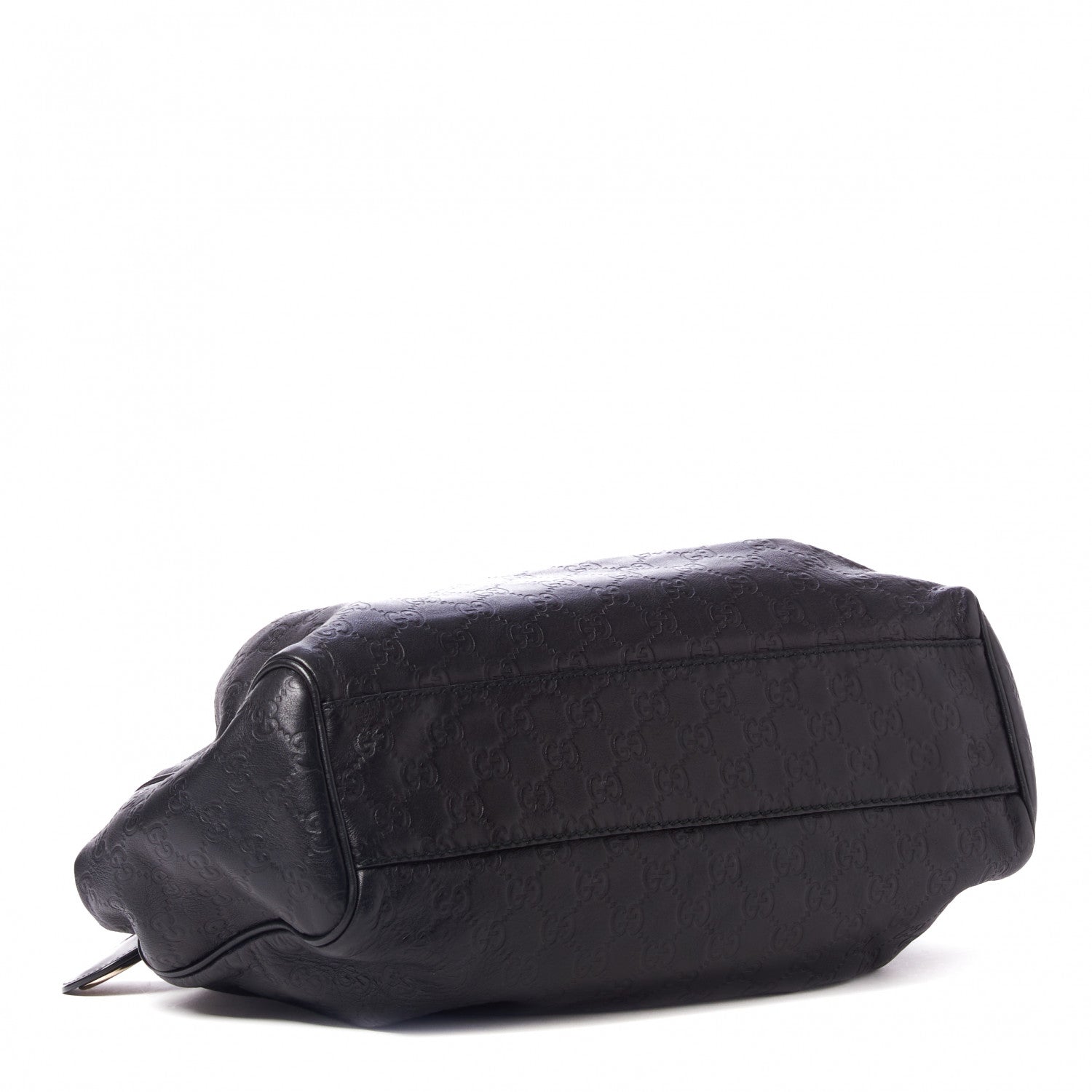 Gucci Guccissima Medium Sukey Tote Black 4 of 9