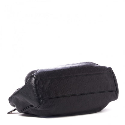 Gucci Guccissima Medium Sukey Tote Black 4 of 9