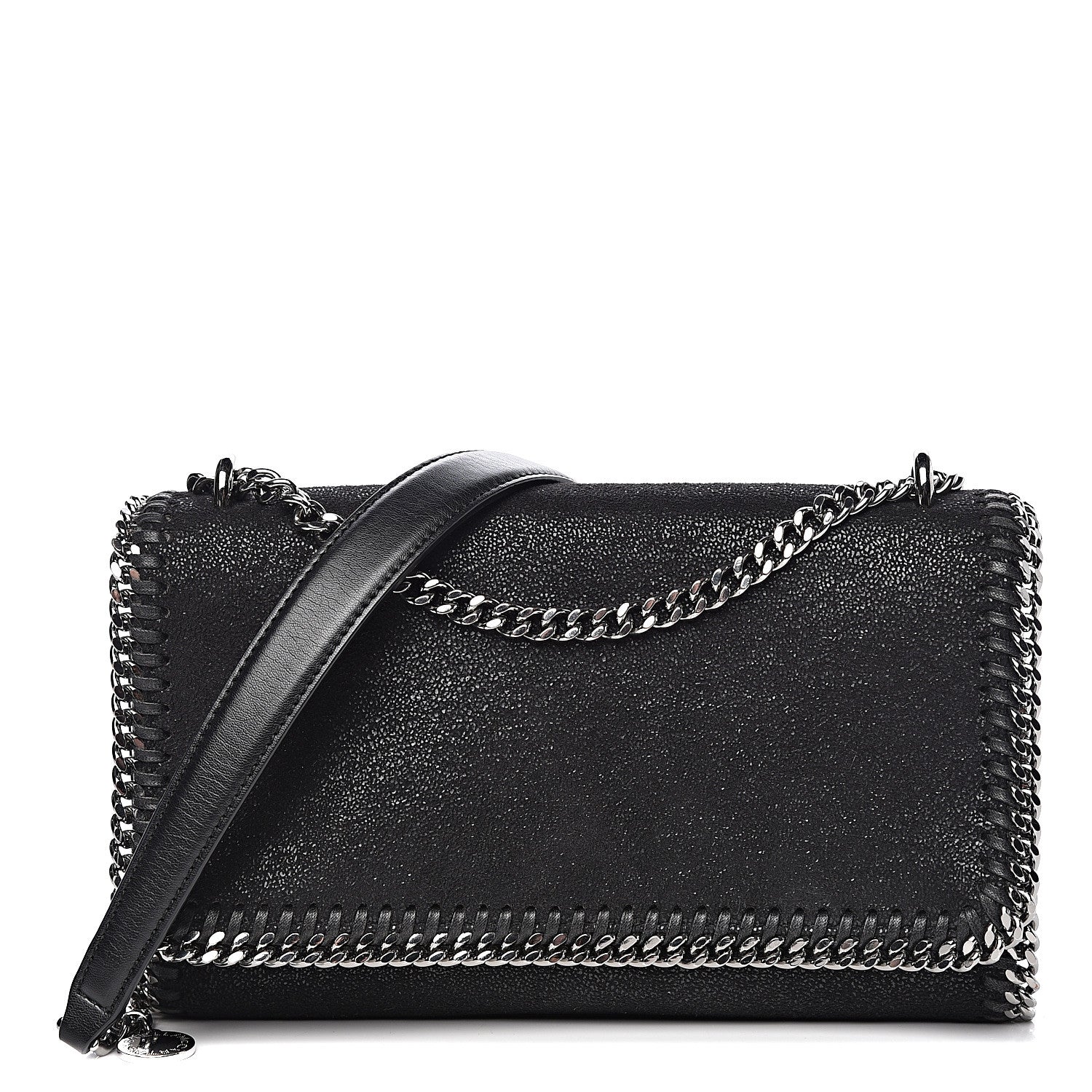 Stella McCartney Shaggy Deer Falabella Messenger Black 1 of 10