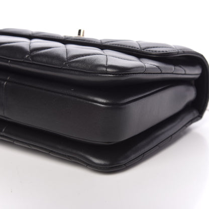 Chanel Lambskin Quilted Small Trendy CC Dual Handle Flap Bag Black 10 of 12
