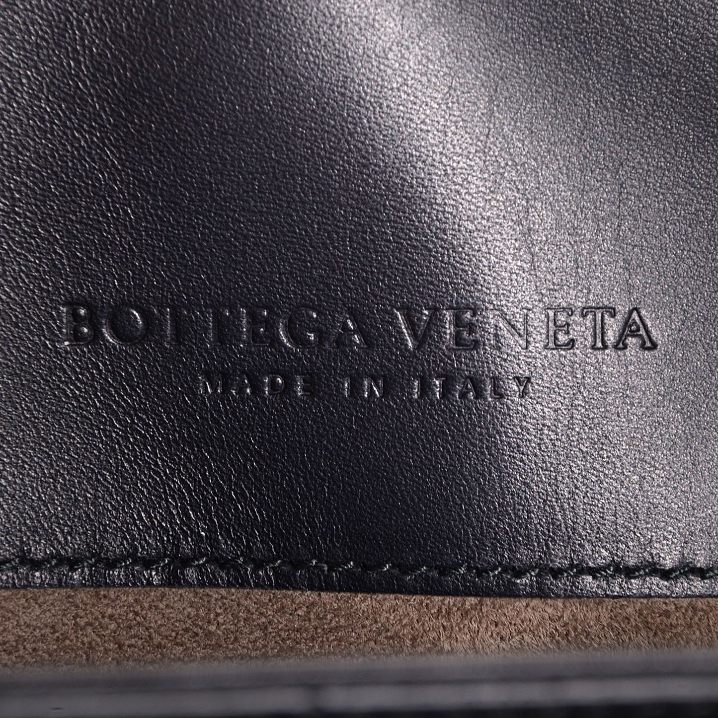New Calf Micro Intreccio Riatto Bag Nero Black