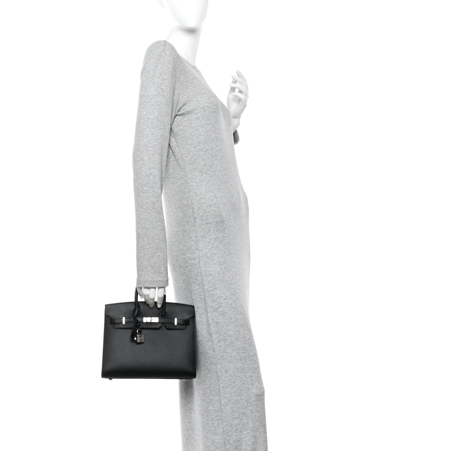 Epsom Birkin Sellier 25 Black