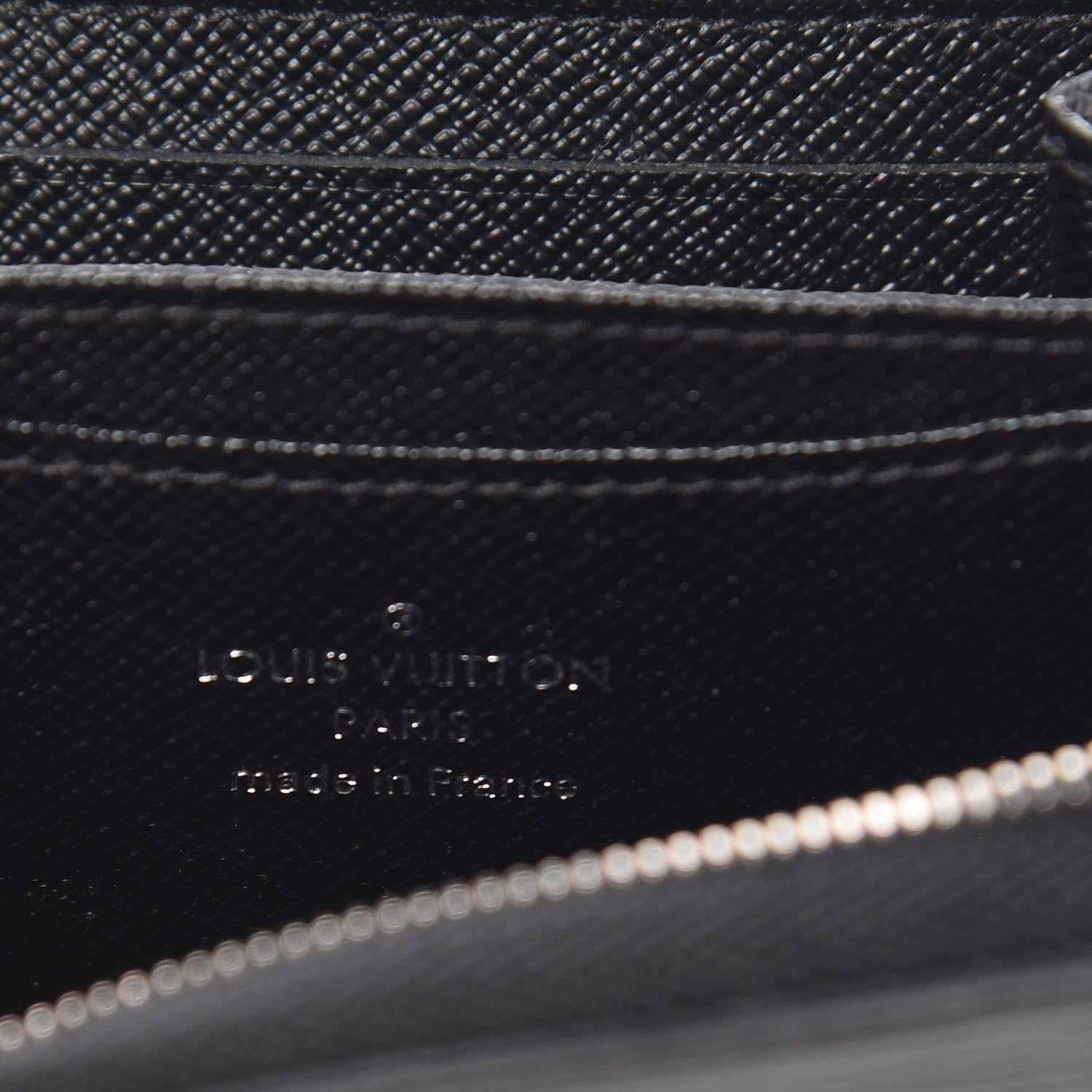 Louis Vuitton Epi Zippy Coin Purse Black 6 of 7