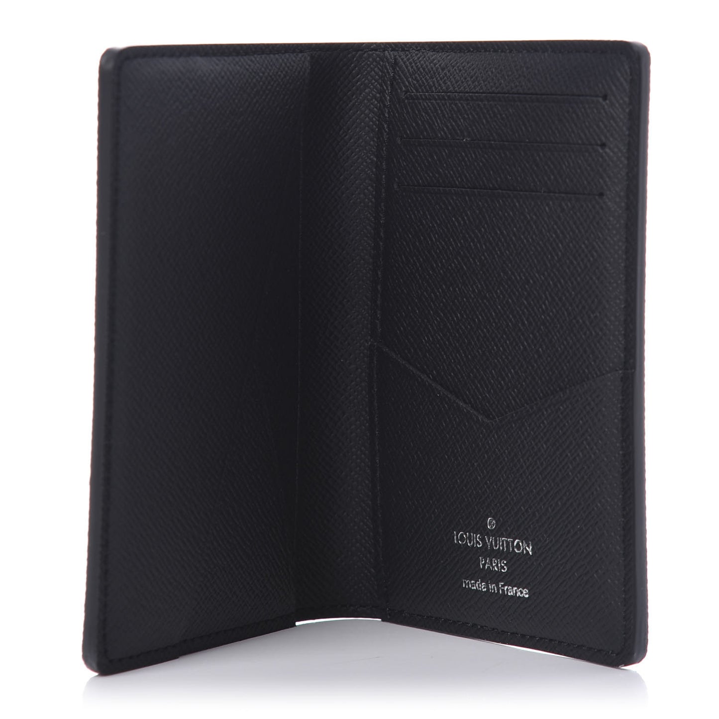 Monogram Pastel Pocket Organizer Black