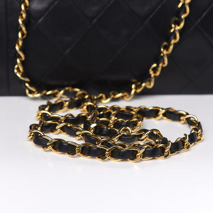 Chanel Lambskin Quilted Small Single Flap Black 17 of 17