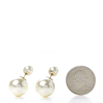 Christian Dior Pearl Mise En Dior Tribal Earrings 2 of 5