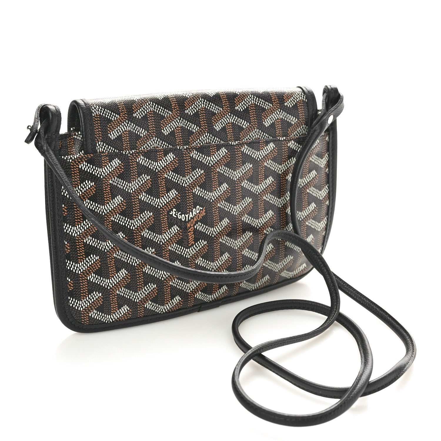 Goyard Goyardine Plumet Wallet Clutch Black 3 of 9