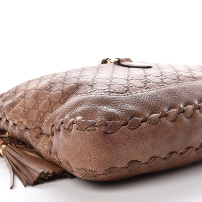 Gucci Guccissima Large New Jackie Hobo Light Brown 6 of 10