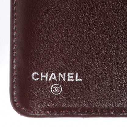 Chanel Lambskin Quilted Yen Wallet Black 7 of 9