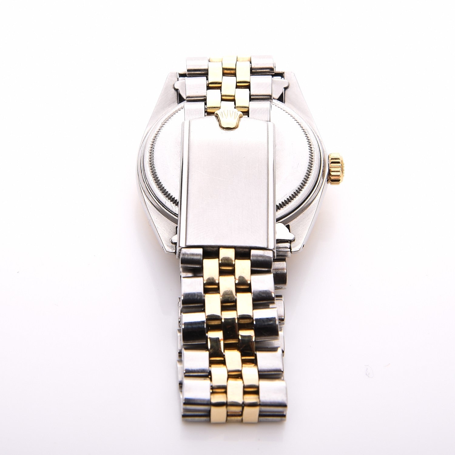 Rolex Stainless Steel 18K Yellow Gold 36mm Oyster Perpetual Datejust Watch Champagne 1601 2 of 5