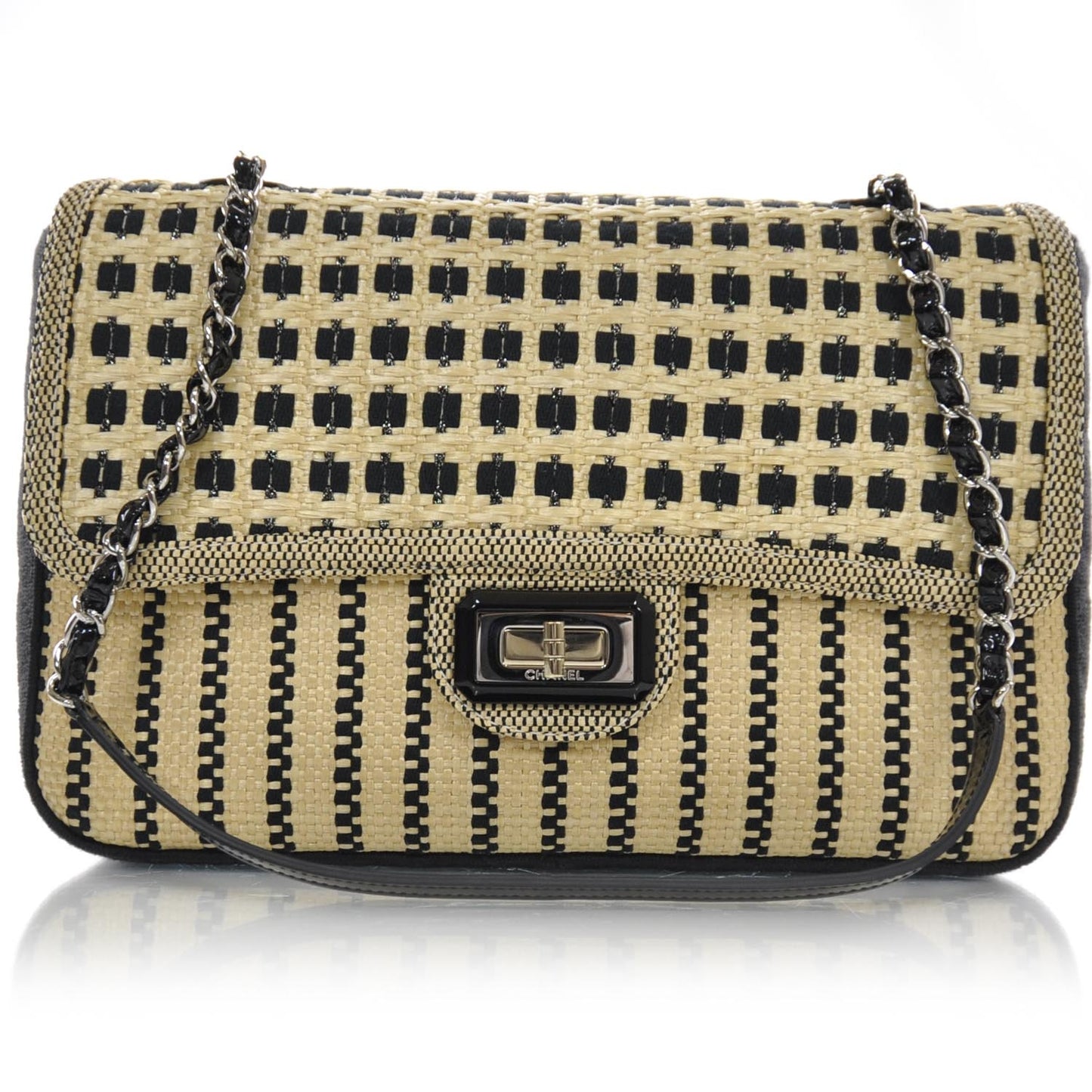 Cannes Raffia Mademoiselle Flap