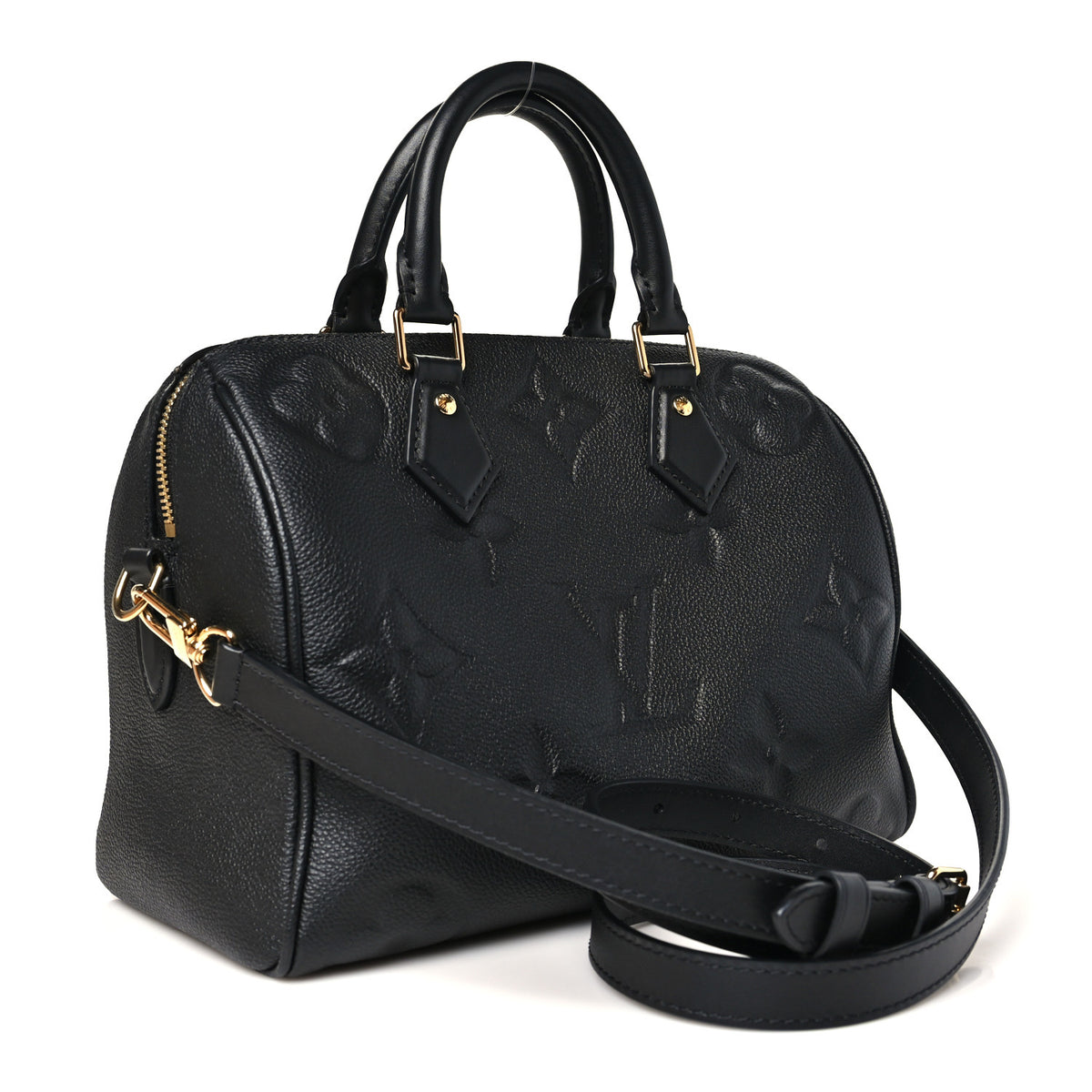 Empreinte Monogram Giant Speedy Bandouliere 25 Black