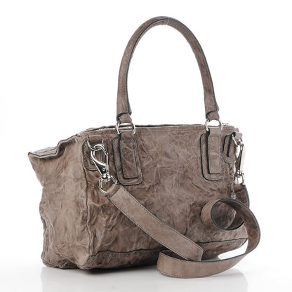 Givenchy Tumbled Sheepskin Medium Pandora Charcoal 4 of 8