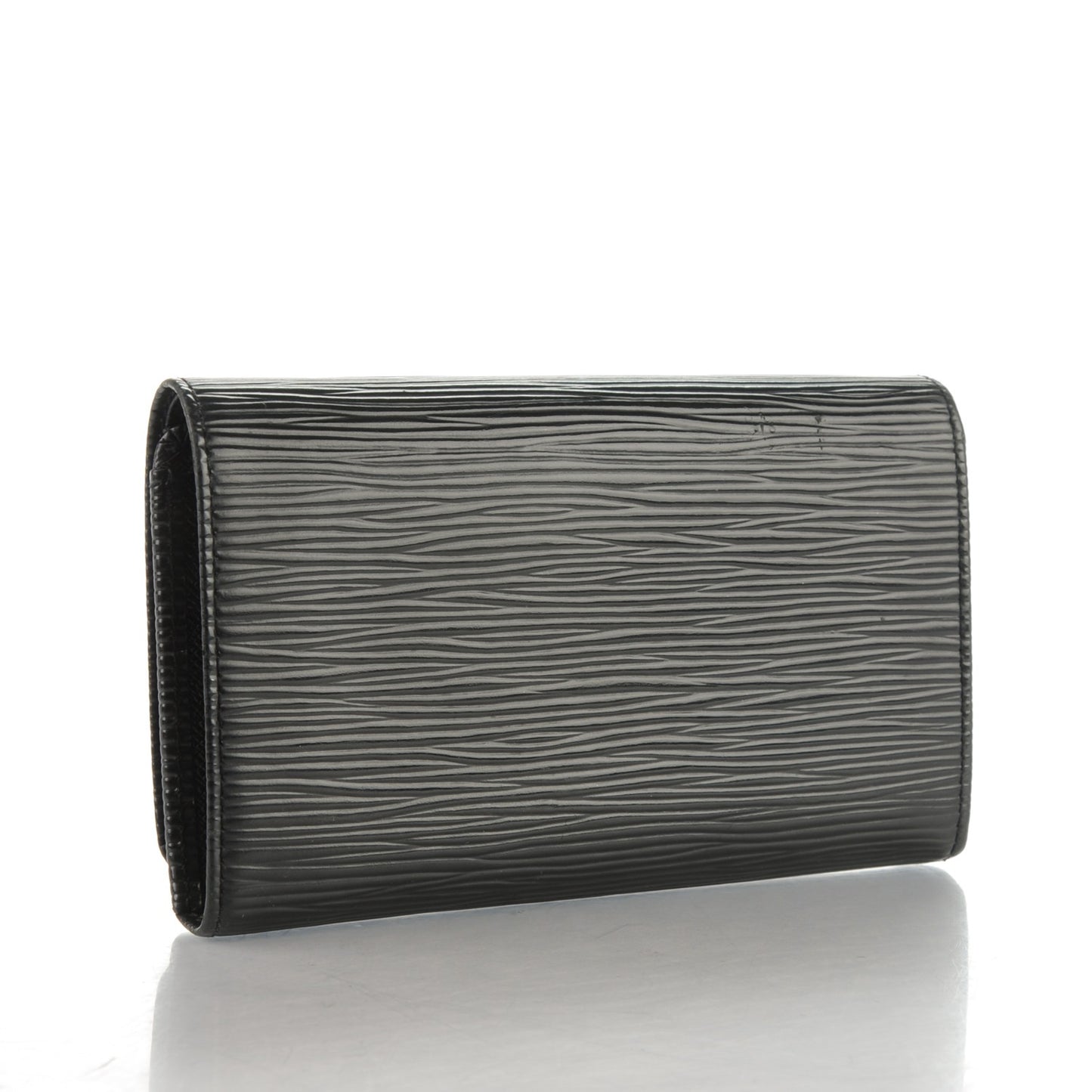 Epi Porte-Monnaie Billets Tresor Wallet Black