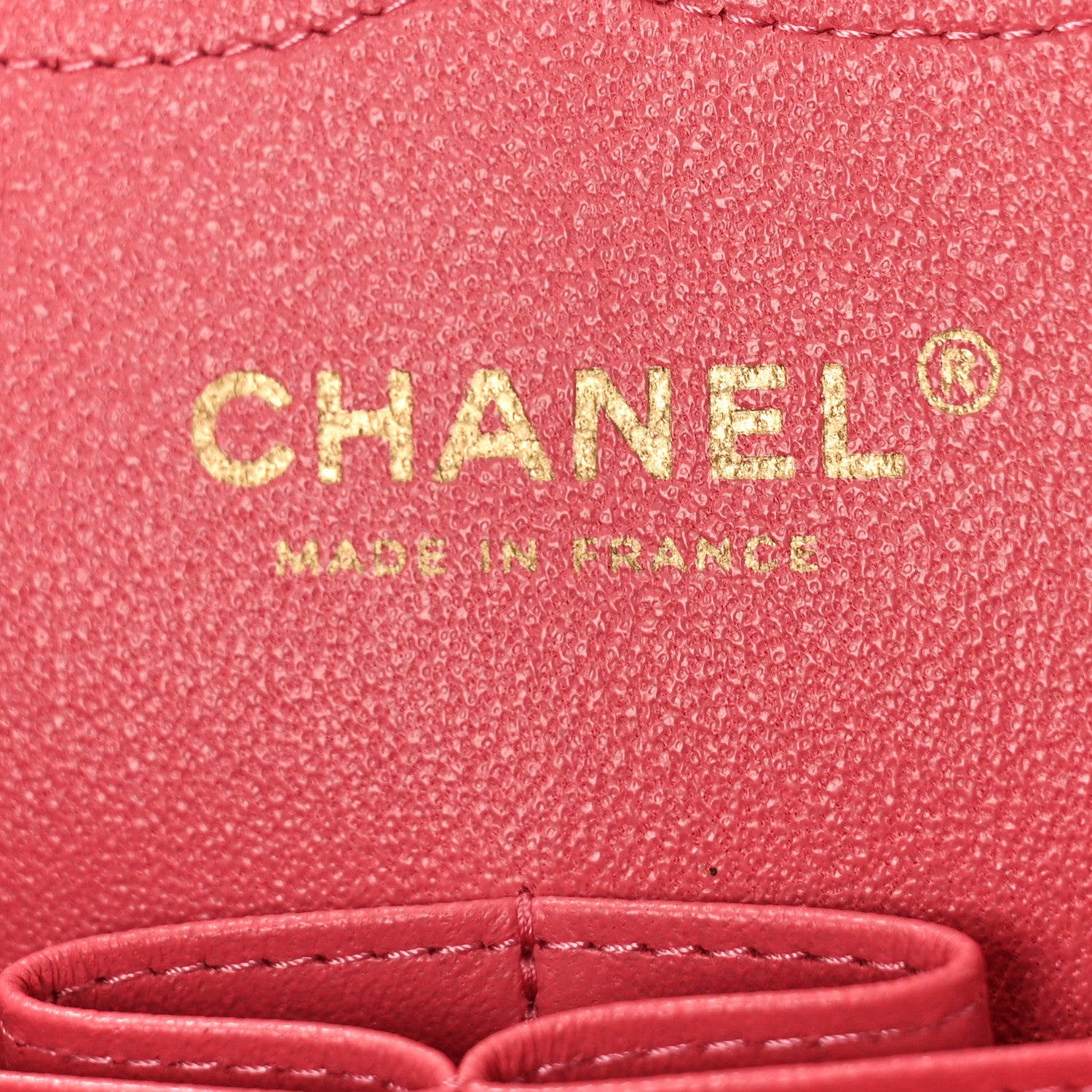 Chanel Caviar Quilted Jumbo Double Flap Dark Pink 6 of 9