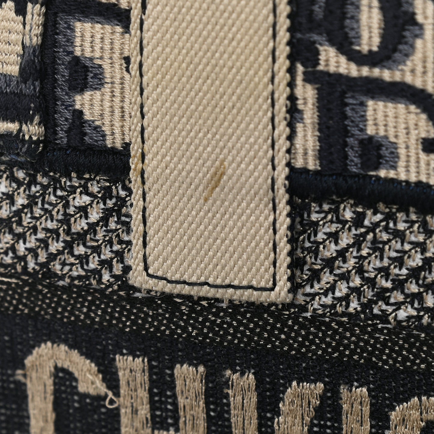 Oblique Backpack Blue White