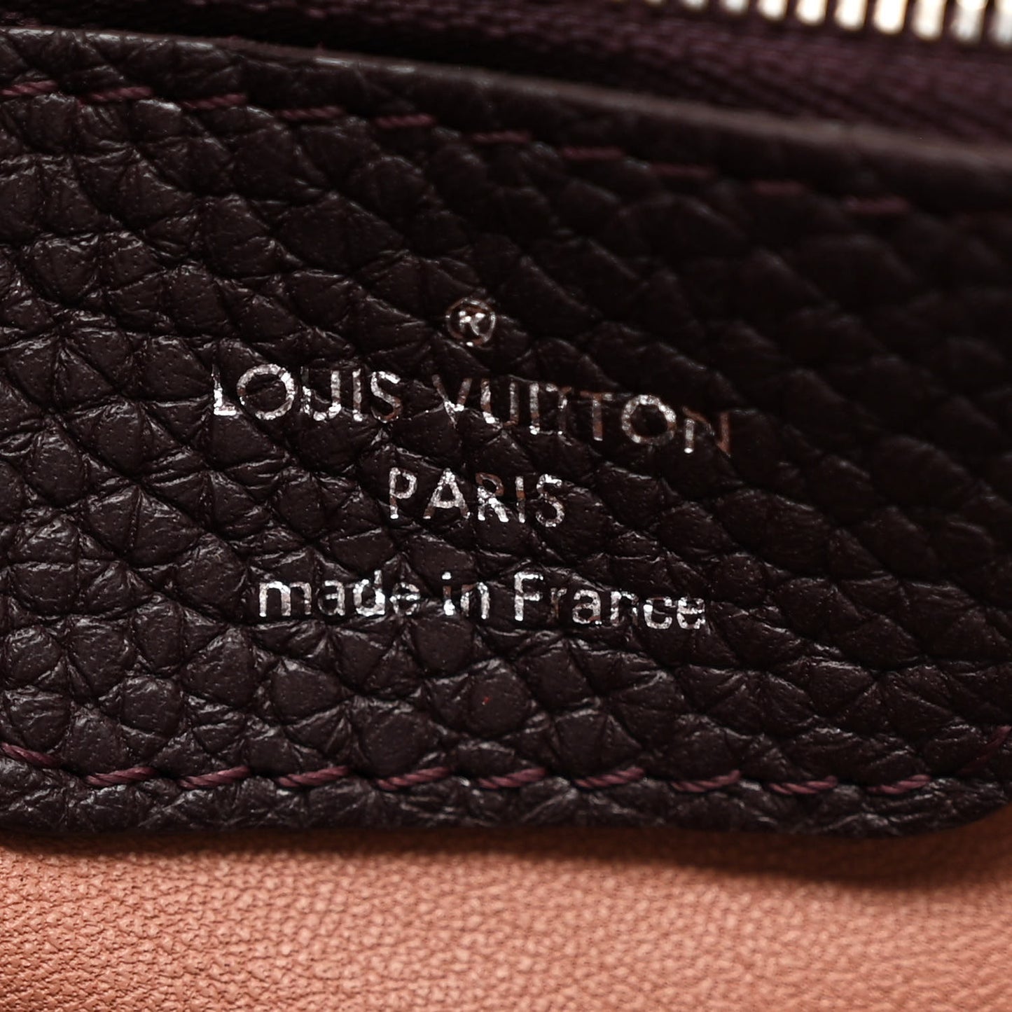 Taurillon Capucines MM Quetsche