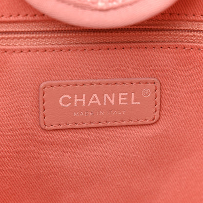 Chanel Canvas Medium Deauville Tote Pink 6 of 12
