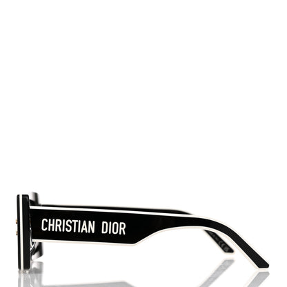 Christian Dior Diorpacific S1U Square Sunglasses Black White 3 of 8