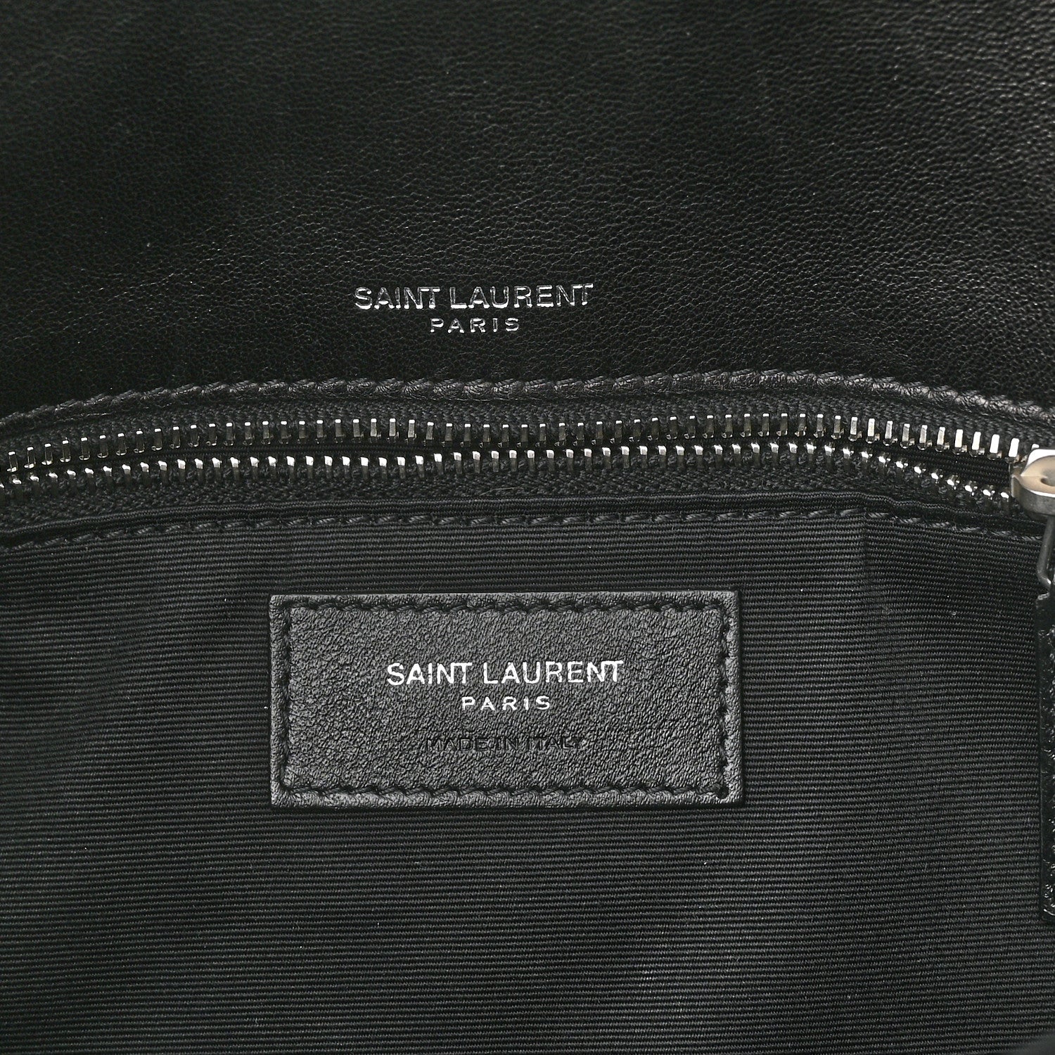 Saint Laurent Lambskin Matelasse Monogram Kate 99 Black 5 of 9