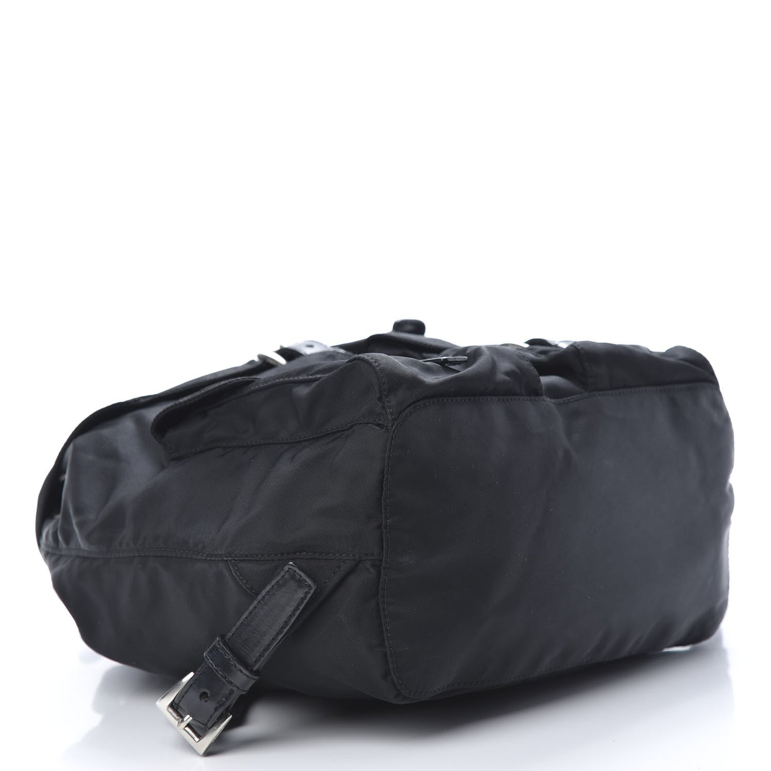 Prada Nylon Vela Medium Backpack Black 3 of 9