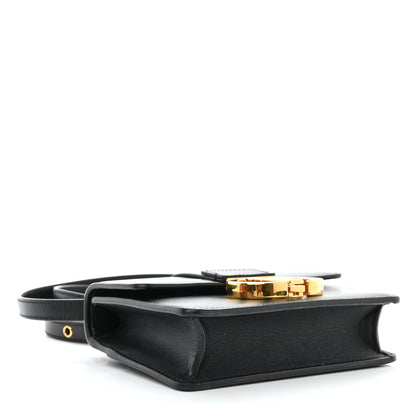 Christian Dior Smooth Calfskin Micro 30 Montaigne Flap Bag Black 4 of 10