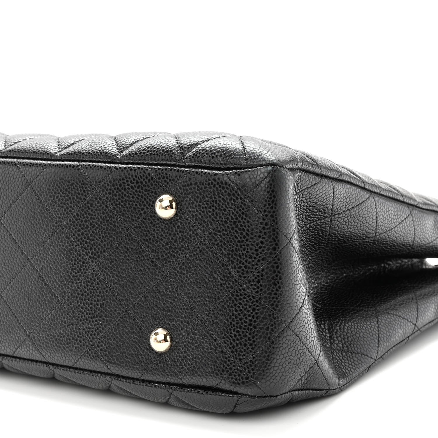 Chanel Caviar Quilted Large Shopping Tote Black 10 of 10