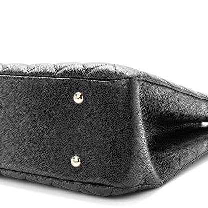 Chanel Caviar Quilted Large Shopping Tote Black 10 of 10