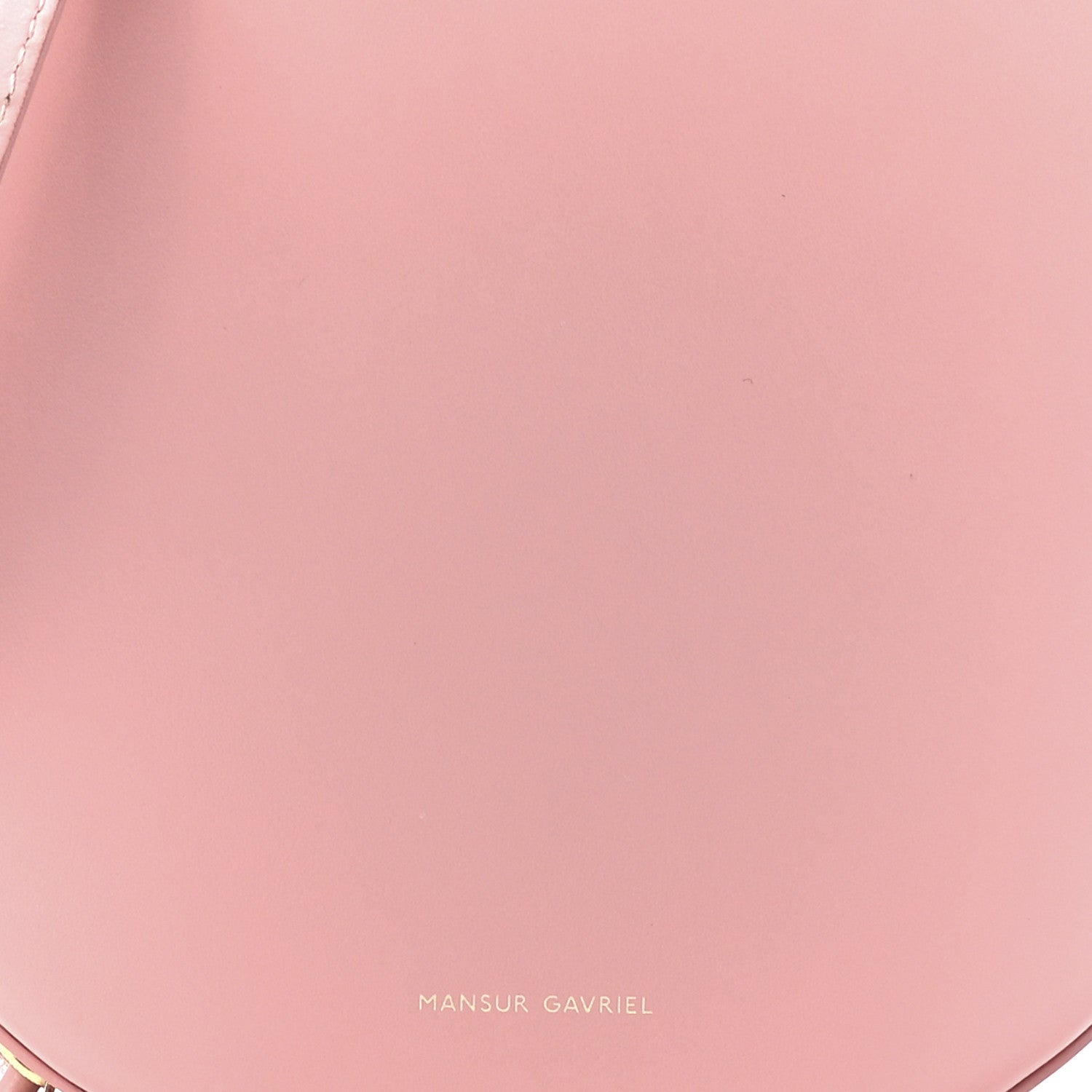 Mansur Gavriel Calfskin Circle Crossbody Bag Light Pink 8 of 12