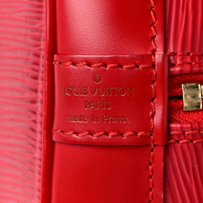 Louis Vuitton Epi Alma PM Castillan Red 6 of 22