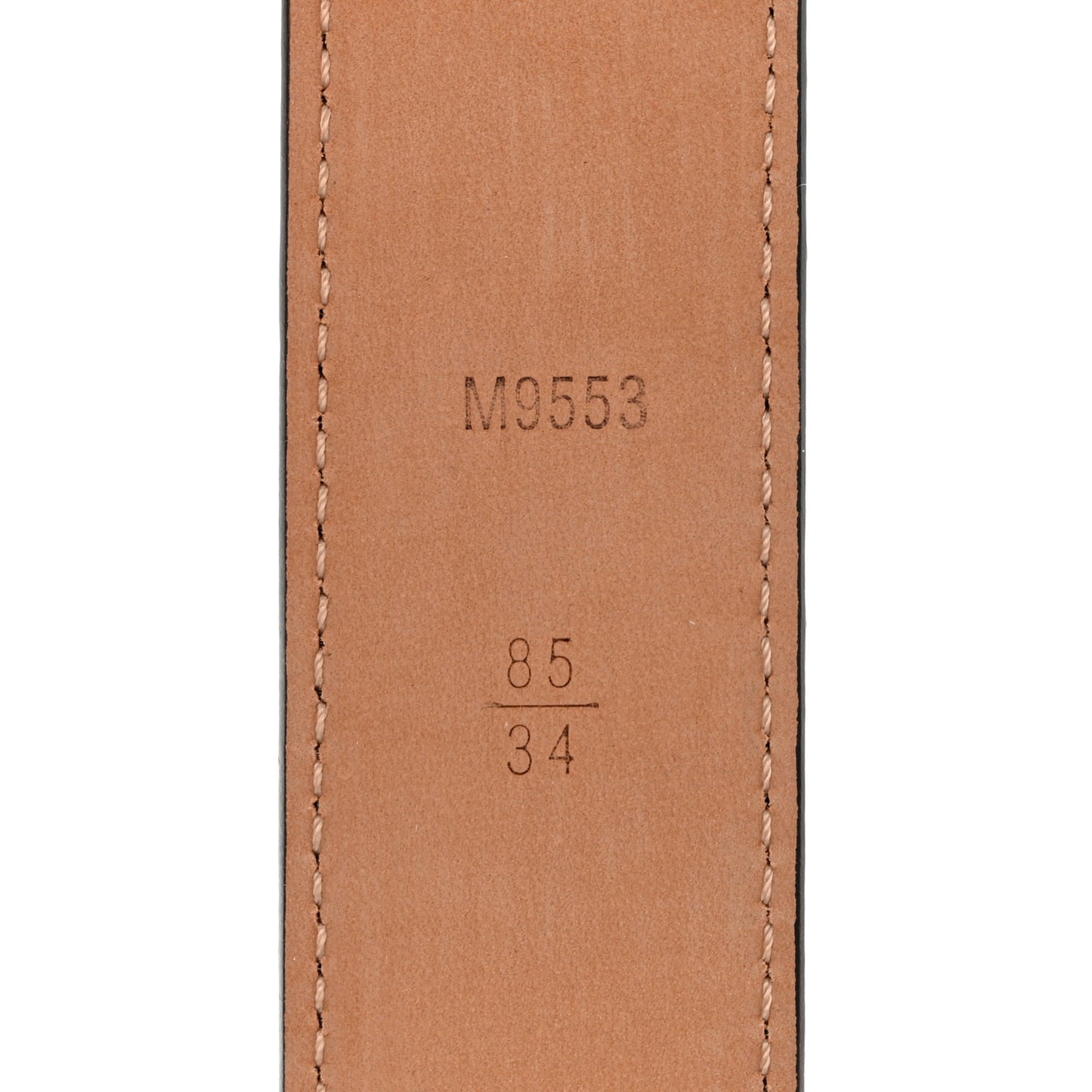 Epi 30mm LV Initiales Belt 85 34 Black
